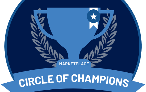 Marketplace Circle of Champions Badge